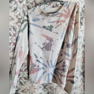 Abercrombie Kids Multicolor Tie-Dye Long Sleeve Tee